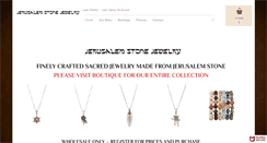 Desktop Screenshot of jerusalemstonejewelry.com